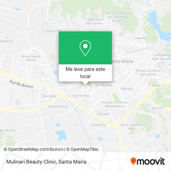 Mulinari Beauty Clinic mapa