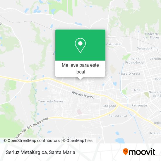 Serluz Metalúrgica mapa