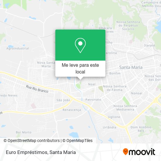 Euro Empréstimos mapa