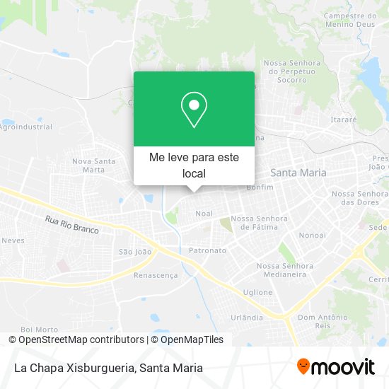 La Chapa Xisburgueria mapa