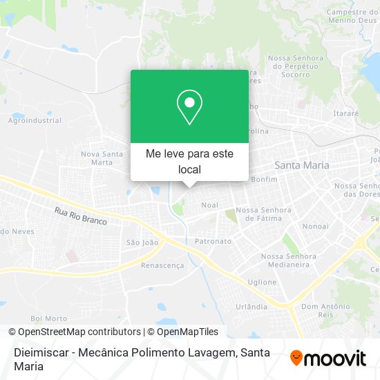 Dieimiscar - Mecânica Polimento Lavagem mapa