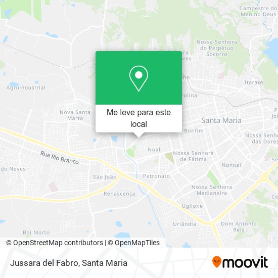 Jussara del Fabro mapa