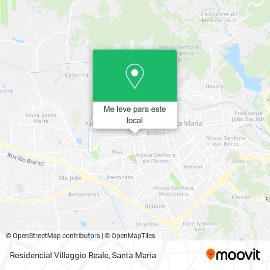 Residencial Villaggio Reale mapa