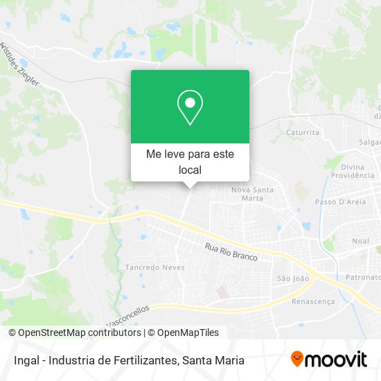 Ingal - Industria de Fertilizantes mapa