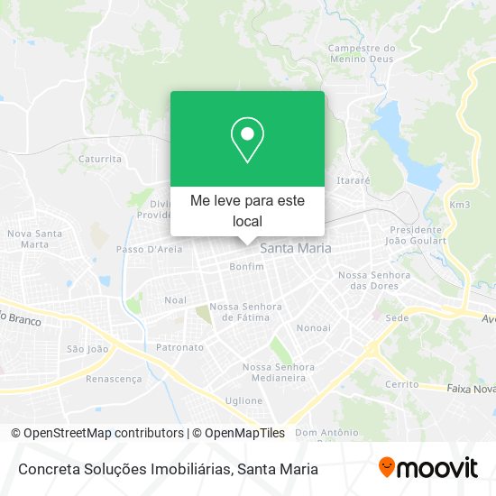 Concreta Soluções Imobiliárias mapa