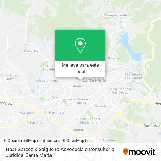 Haar Garcez & Salgueiro Advocacia e Consultoria Jurídica mapa