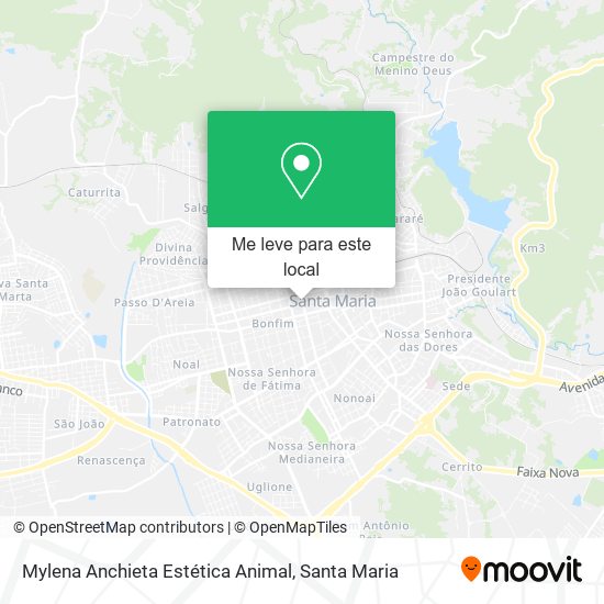 Mylena Anchieta Estética Animal mapa