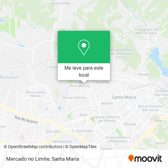 Mercado no Limite mapa