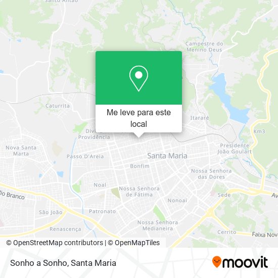 Sonho a Sonho mapa