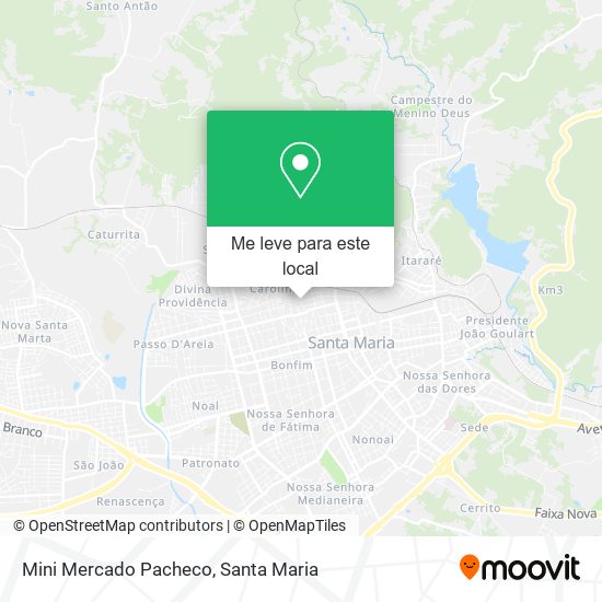 Mini Mercado Pacheco mapa