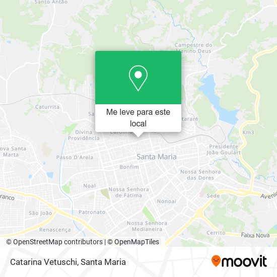 Catarina Vetuschi mapa