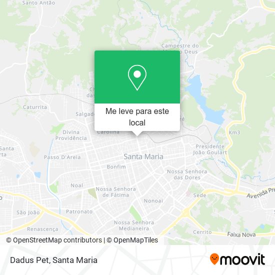 Dadus Pet mapa