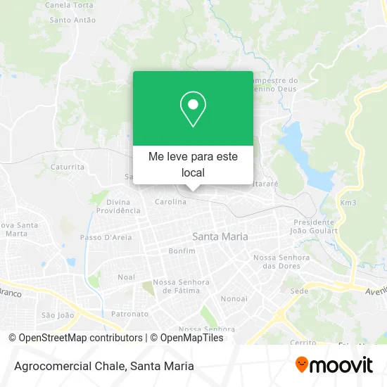Agrocomercial Chale mapa