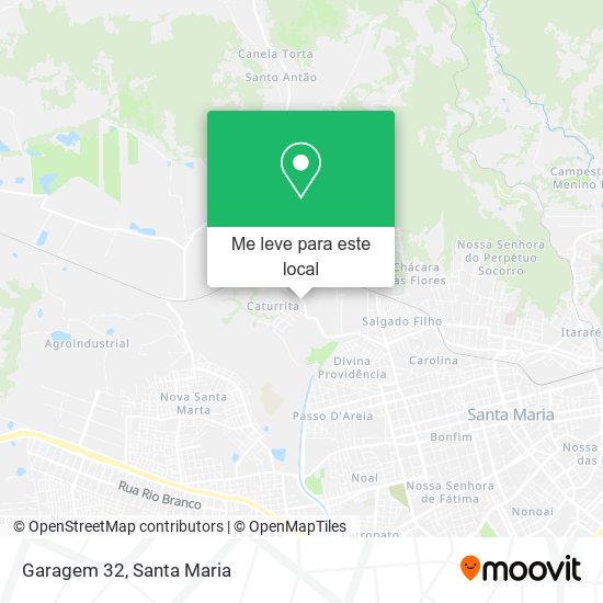 Garagem 32 mapa