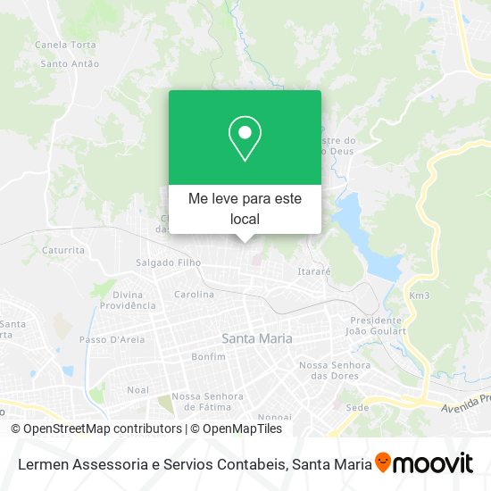 Lermen Assessoria e Servios Contabeis mapa