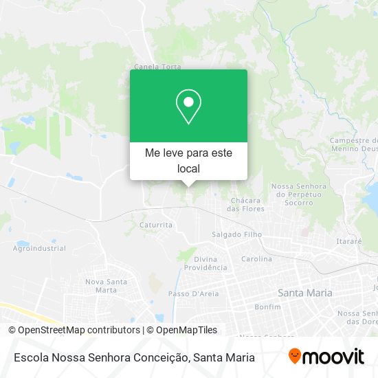 Escola Nossa Senhora Conceição mapa