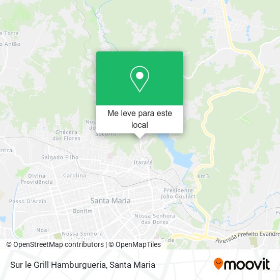 Sur le Grill Hamburgueria mapa