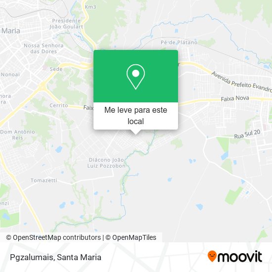 Pgzalumais mapa