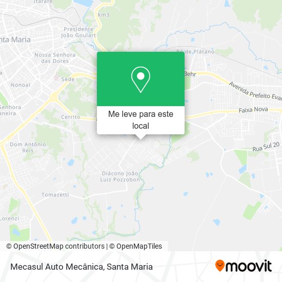 Mecasul Auto Mecânica mapa