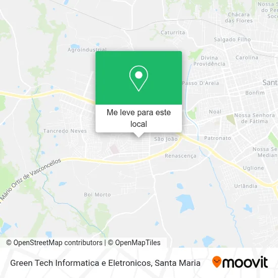 Green Tech Informatica e Eletronicos mapa