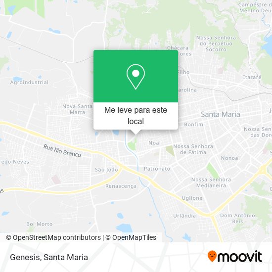 Genesis mapa