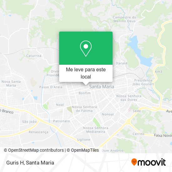 Guris H mapa