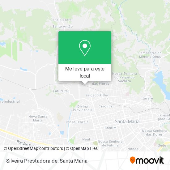 Silveira Prestadora de mapa