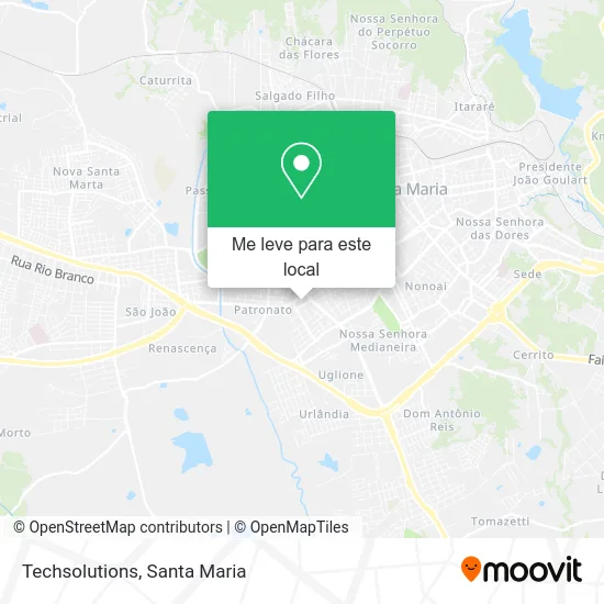 Techsolutions mapa