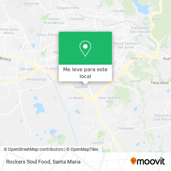 Rockers Soul Food mapa