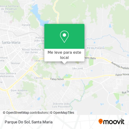 Parque Do Sol mapa