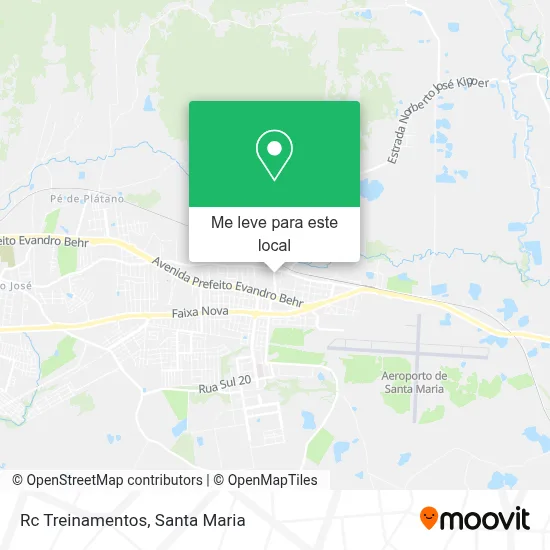 Rc Treinamentos mapa