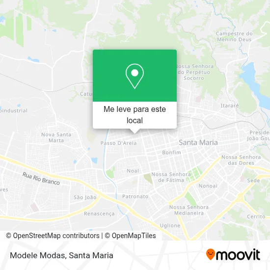 Modele Modas mapa