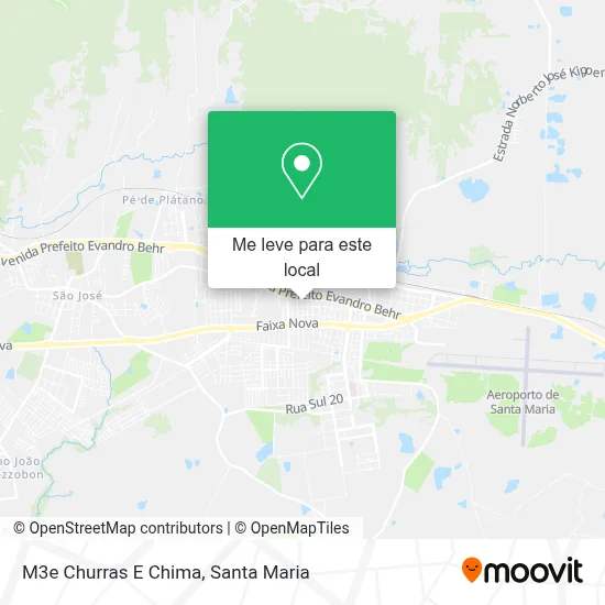 M3e Churras E Chima mapa