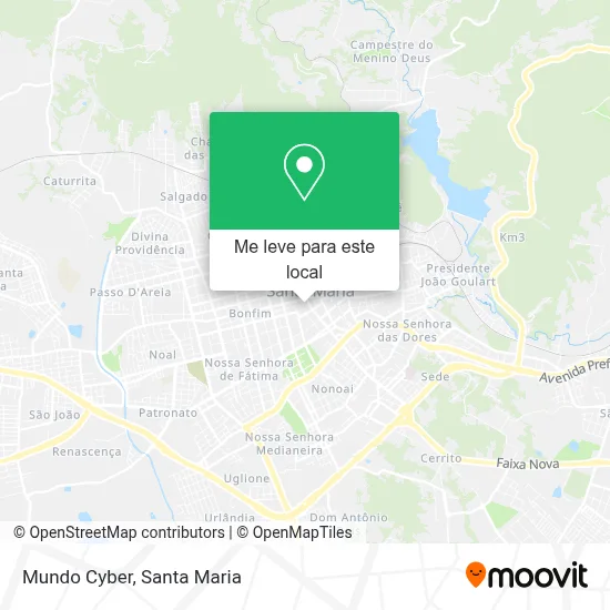 Mundo Cyber mapa