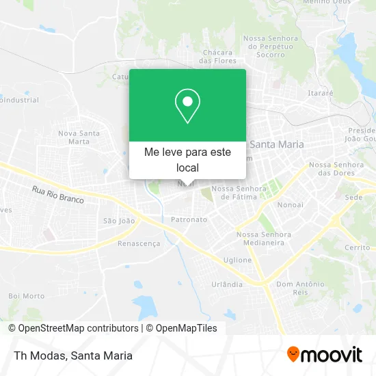 Th Modas mapa