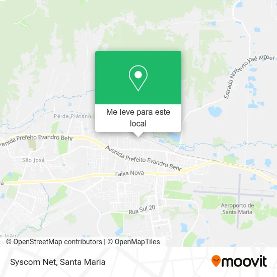 Syscom Net mapa