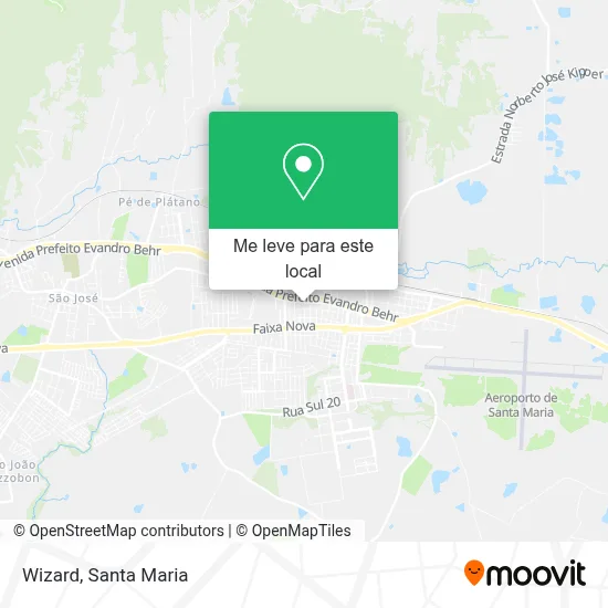 Wizard mapa
