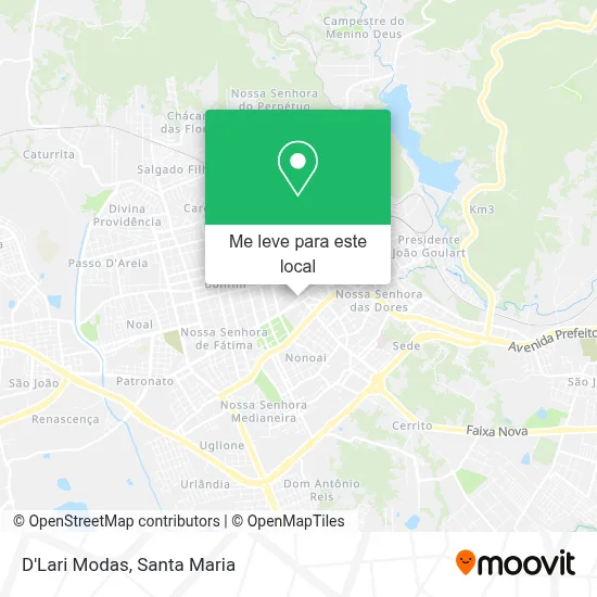 D'Lari Modas mapa