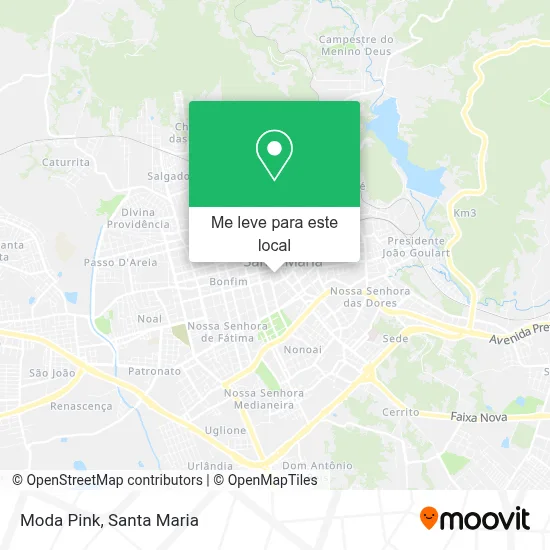 Moda Pink mapa