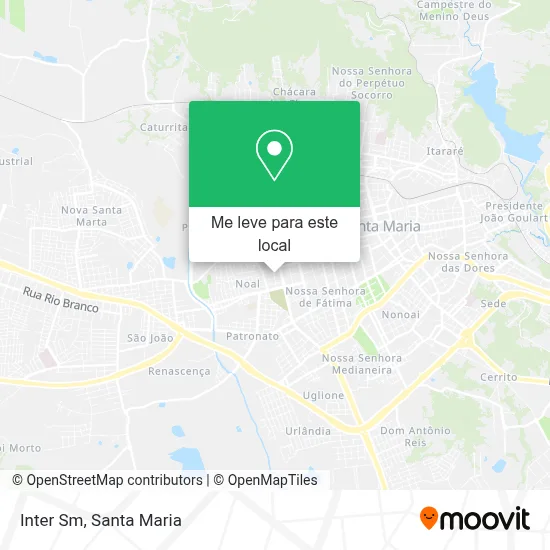 Inter Sm mapa
