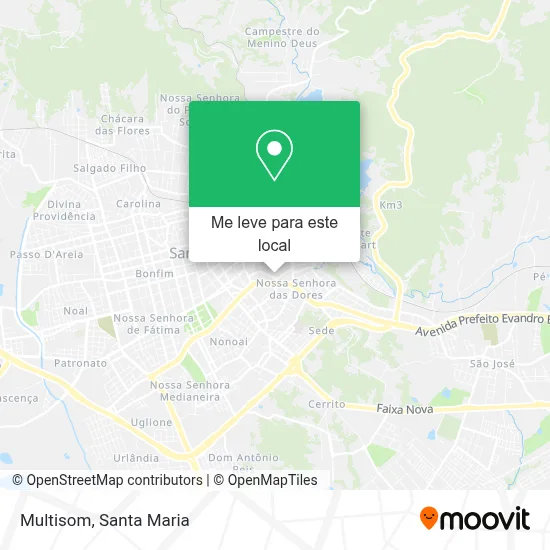 Multisom mapa