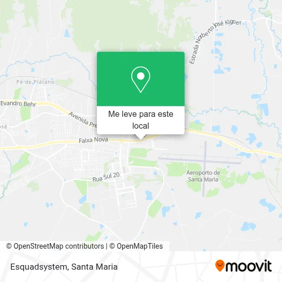 Esquadsystem mapa