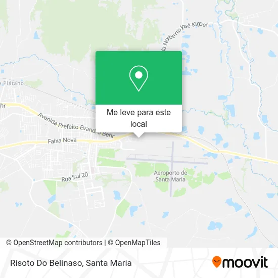 Risoto Do Belinaso mapa