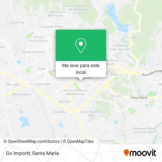 Go Importt mapa