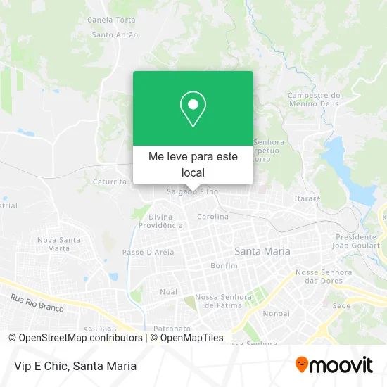 Vip E Chic mapa