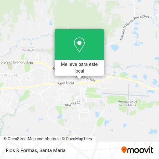 Fios & Formas mapa