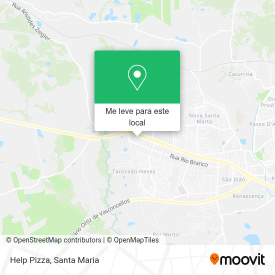 Help Pizza mapa