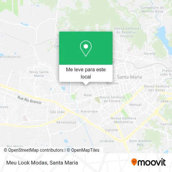 Meu Look Modas mapa