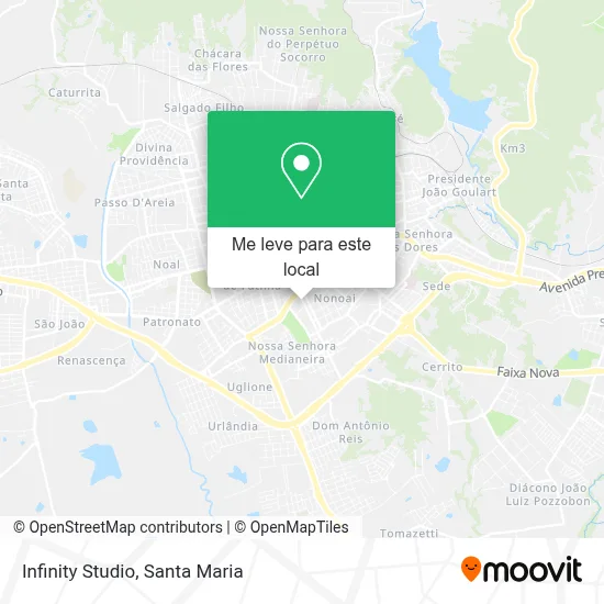 Infinity Studio mapa