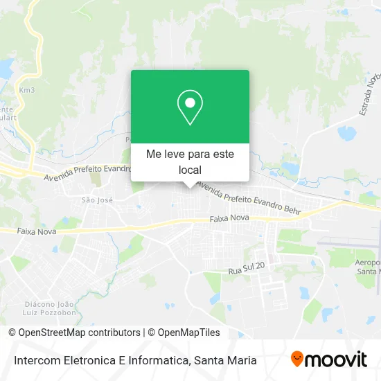 Intercom Eletronica E Informatica mapa